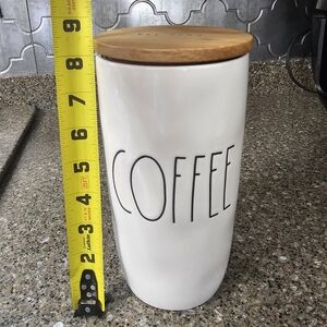 Rae Dunn coffee canister